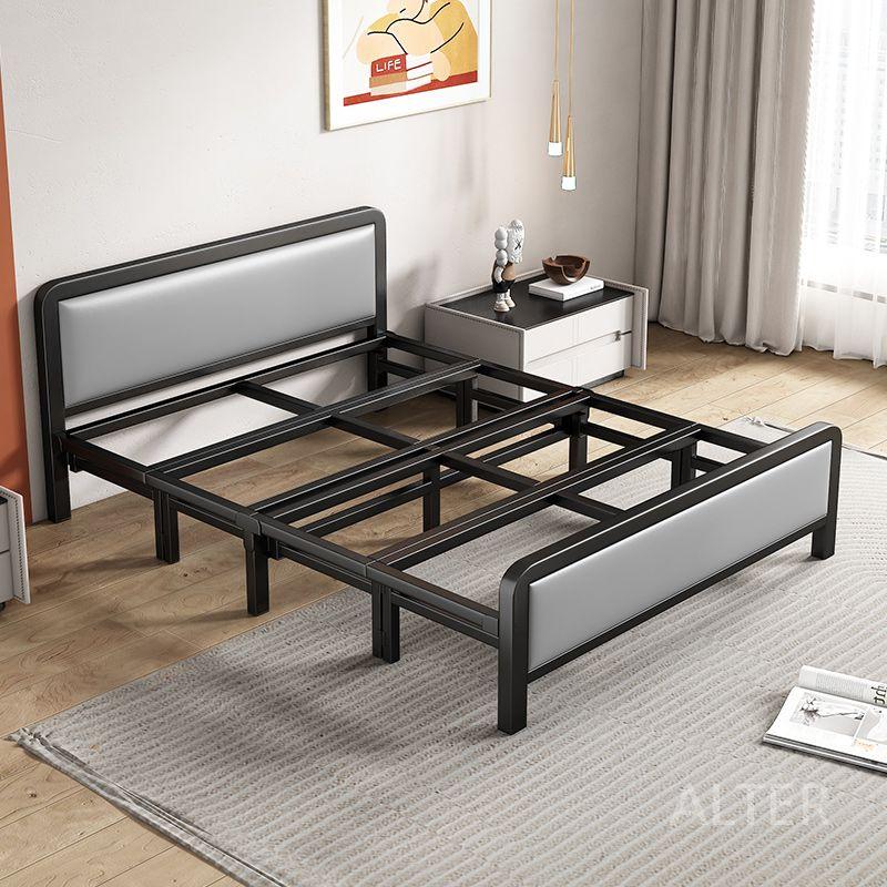 접이식 벽침대 접는 침대 히든 공간활용 간이 월베드 블랙 100cm - 상세 이미지 4