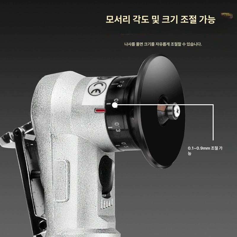 공압 모따기기계 코너 복합 각도 파이프 대리석 원형 도구 R1.5 라운드 코너 목판 엣지 밴드 - 상세 이미지 3