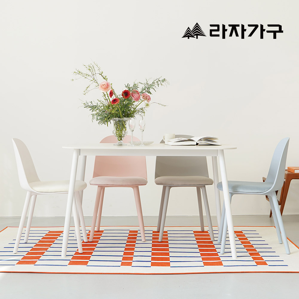 라자가구 에이프릴 식탁 의자 카페 디자인 테이블의자 4color - 메인 이미지