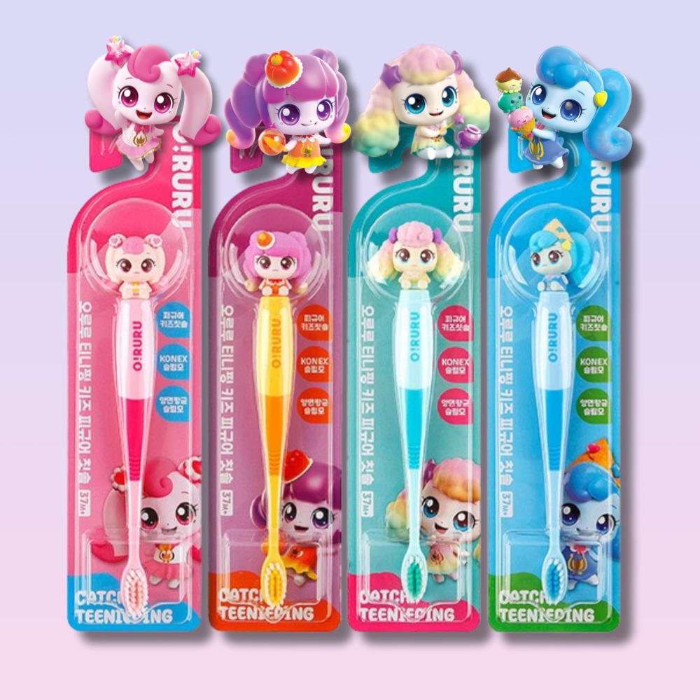 [무배]캐치티니핑 칫솔 하츄핑 샤샤핑 포실핑 말랑핑 피규어 칫솔 어린이집 유아
