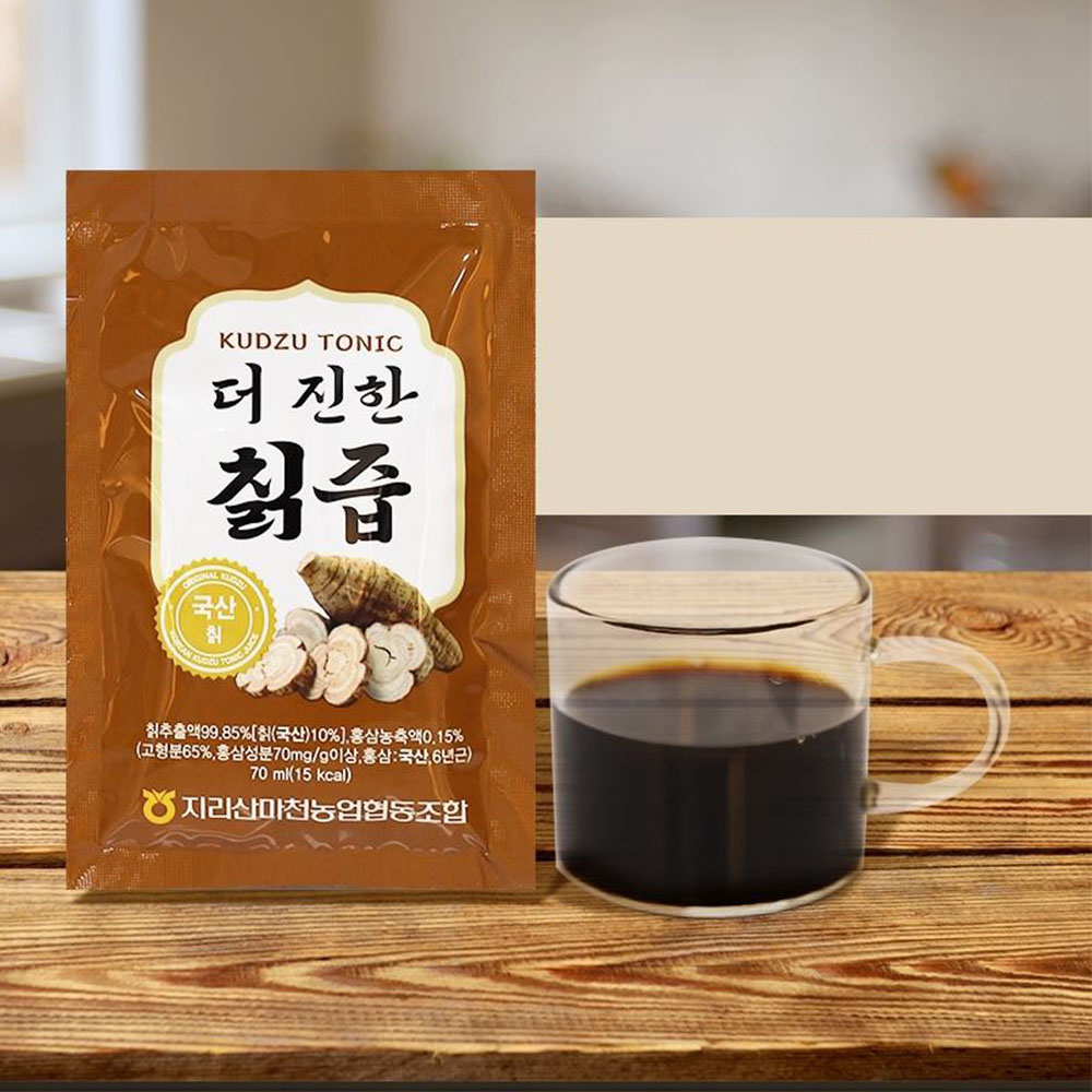 진한 자연 칡즙 30포 6년근 홍삼 10일분