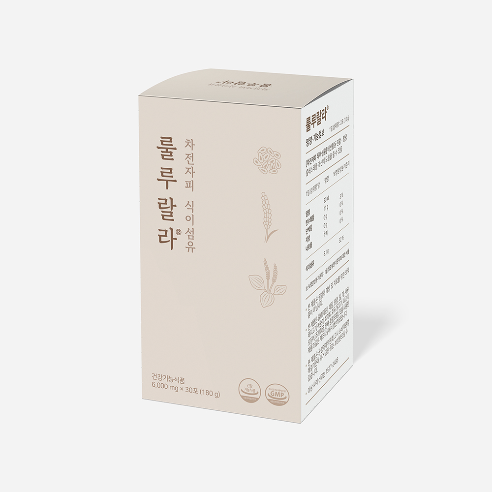 룰루랄라 차전자피 미세과립 식이섬유 1박스(30회분) 제품 이미지