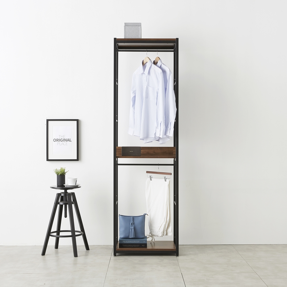 시스템행거 모듈 서랍형 드레스룸 매장용 철제 옷방 행거 601