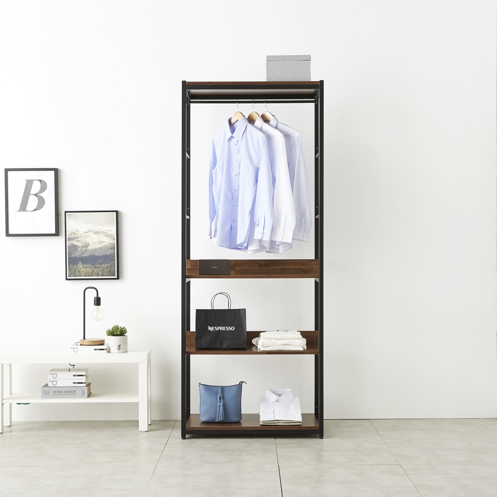 시스템행거 모듈 서랍형 드레스룸 매장용 철제 옷방 행거 802