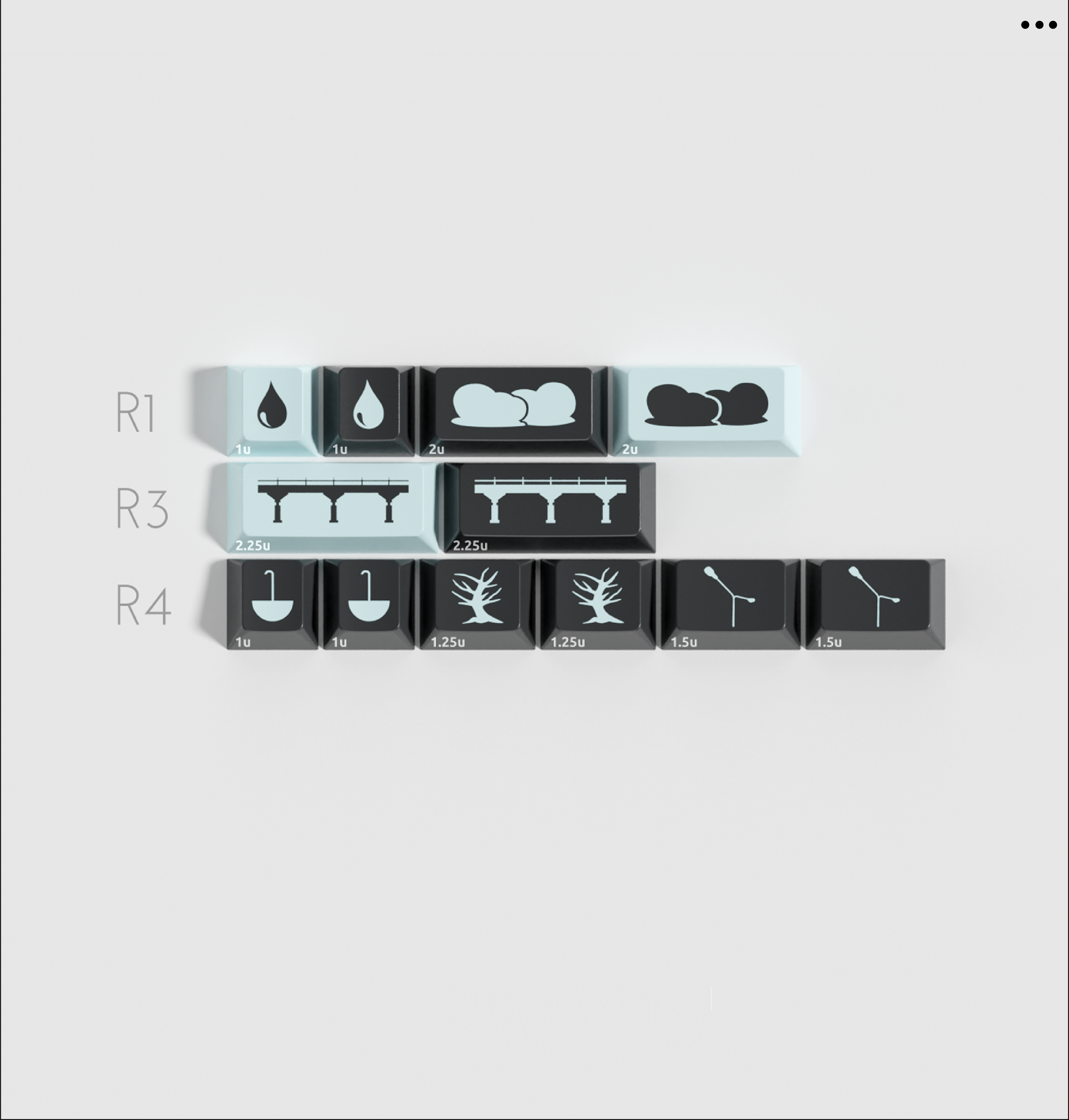 GMK CYL Rainy Day R2 키캡 별도구성 노벨티 킷 등 - 상품 이미지
