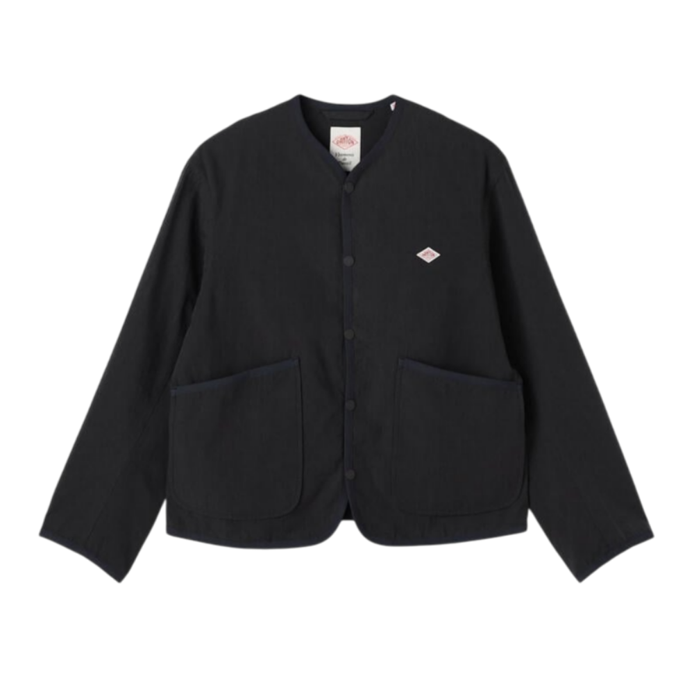 단톤 자켓 ORGANIC COTTON WASHER COLLARLESS DNB251L101-0031 남녀공용 간절기 아우터 자켓 - 메인 이미지
