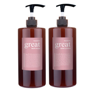 안나홀츠 그레잇 바디로션 바디워시 2종 세트 1000ml 고보습 약산성 ... 솔직 후기 | 피부 타입별 분석 - 상품 이미지 1