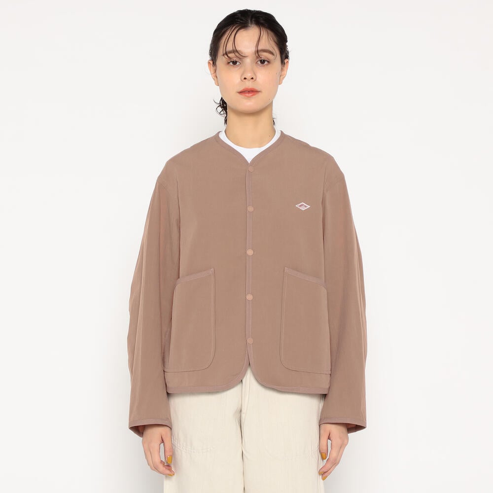 단톤 자켓 ORGANIC COTTON WASHER COLLARLESS DNB251L101-0031 남녀공용 간절기 아우터 자켓 - 상세 이미지 5