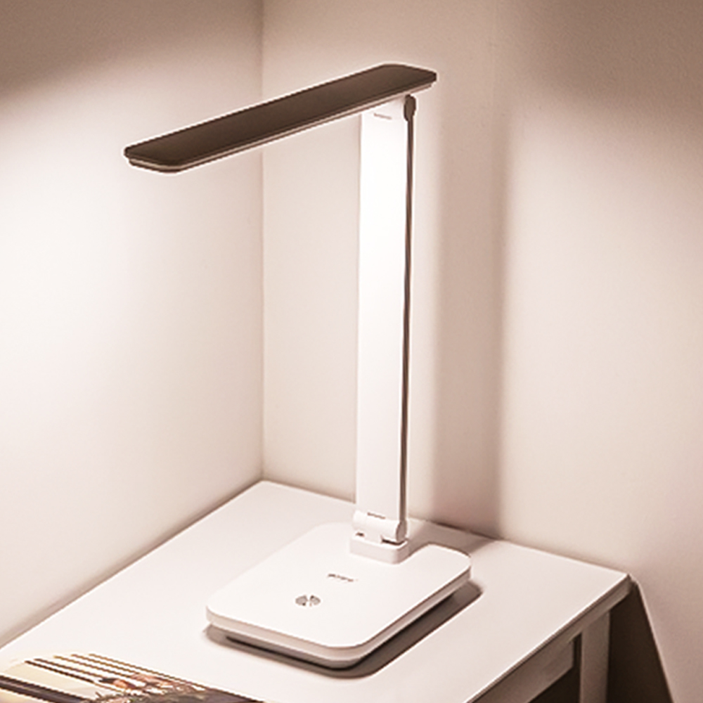 듀플렉스 LED스탠드 책상 학생 학습용 미니 접이식스탠드 140