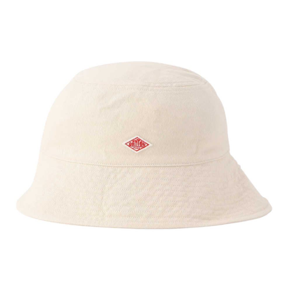 단톤 모자 COTTON DRILL BUCKET HAT DNB251U303-0007 남녀공용 버킷햇 벙거지 - 상품 이미지
