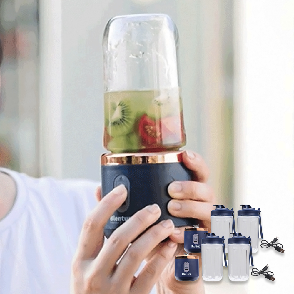 쇼킹블랜텀 무선 소형 미니 블랜더 2세트 믹서분쇄기 믹서기 쇼킹블렌텀 블렌더