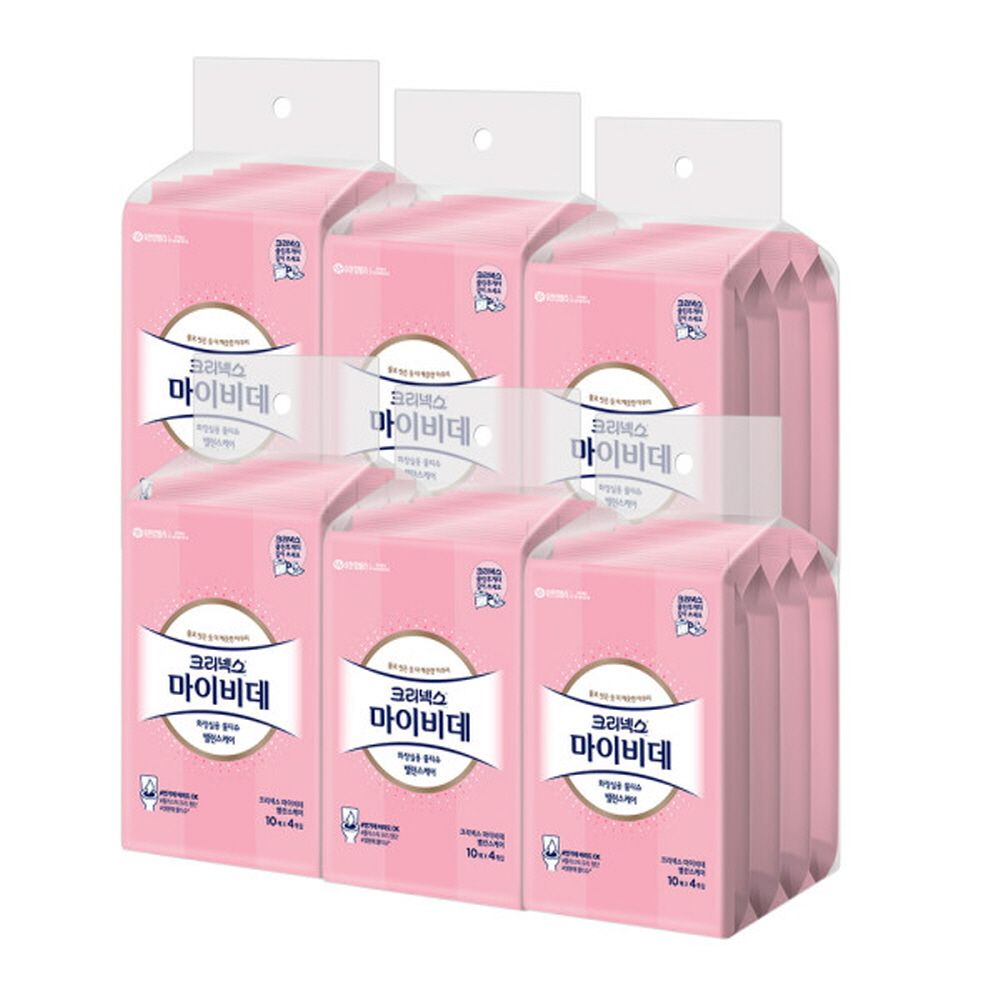 크리넥스 마이비데 밸런스케어 10매 4입X6팩