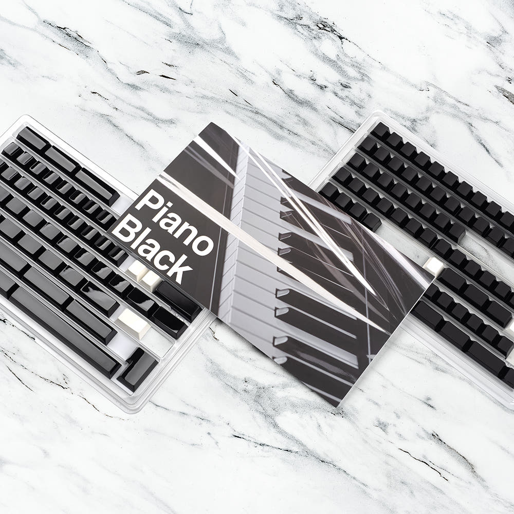 [N 배송] KEYKOBO Piano Black 키캡 - All-in-one - 상세 이미지 2