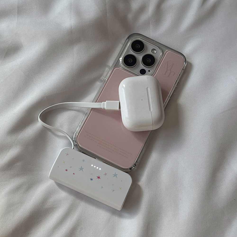 twinkling star pattern 디자인 [도킹형 보조배터리]