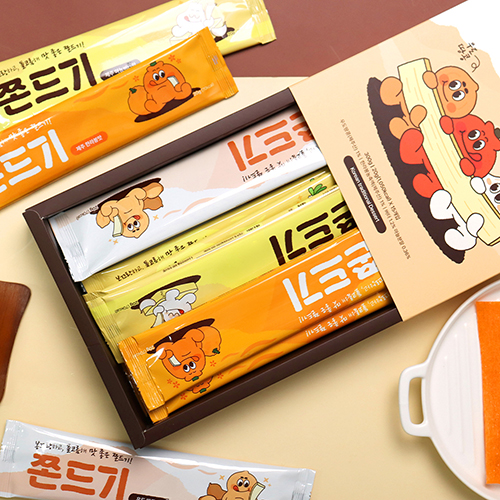 퐁신쫀득 제주3종 쫀드기 15개입 제주도기념품 초당옥수수 한라봉 우도땅콩 쫀득이 이미지 7