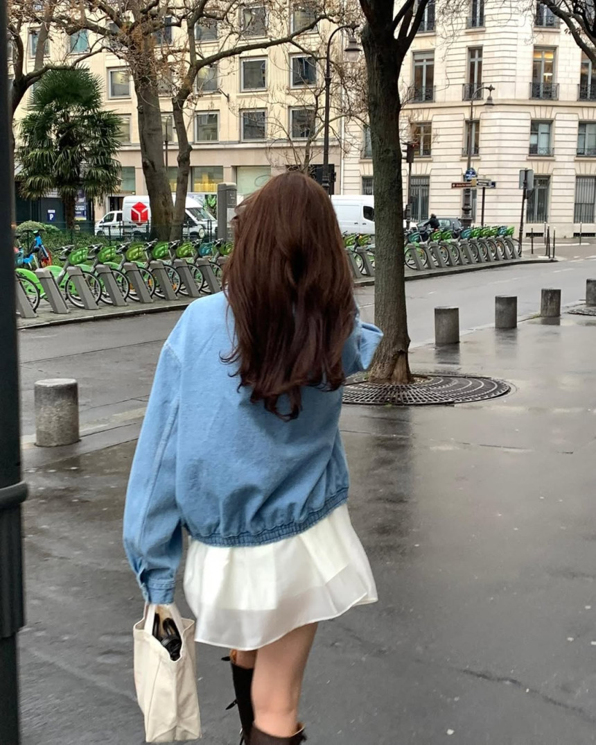 [아이당일] 오브제 샬럿 레이어드 스커트 밴딩 A라인 러블리 미니치마 데이트룩 상세 이미지 12