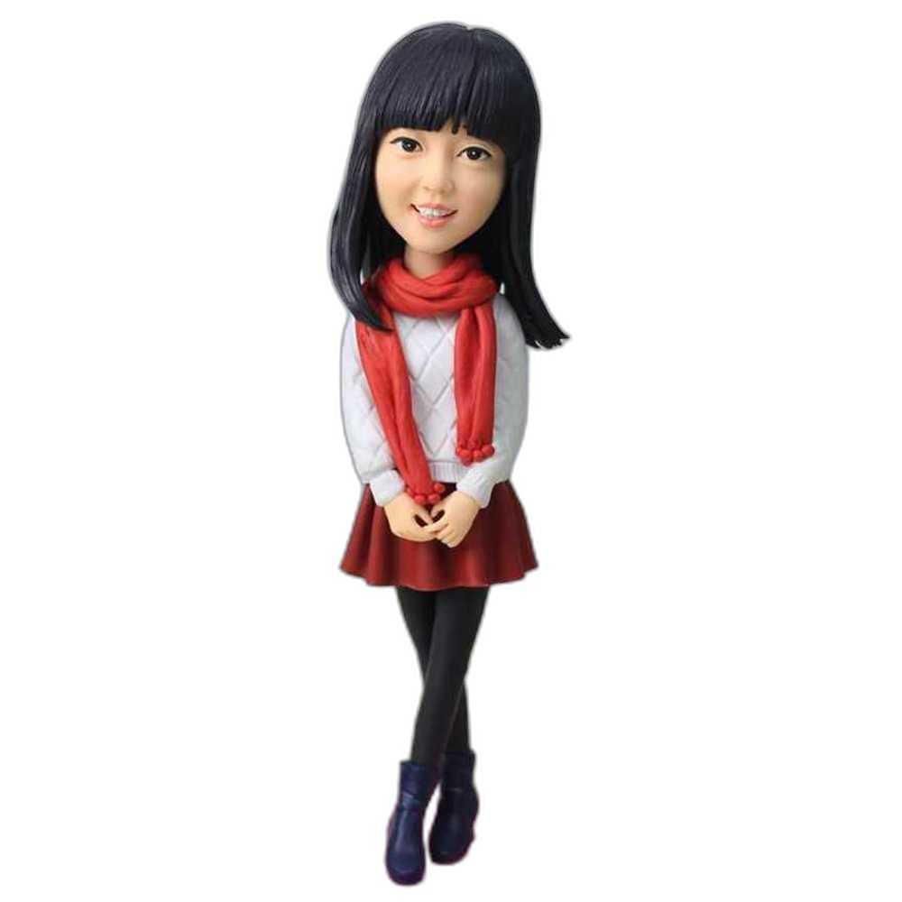 인물 피규어 실물 캐릭터 주문제작 프린팅 사람 인형 10cm - 상품 이미지