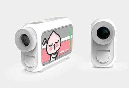 캐디톡 레이저 골프 거리측정기 미니미 카카오프렌즈 에디션 + 전용 하드케이스 세트, 미니미_라이언