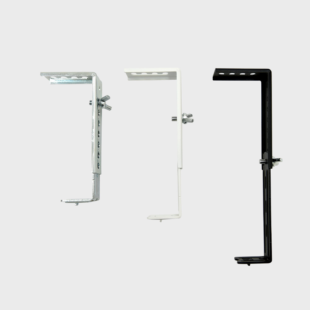 아라크네 높이조절 브라켓 화이트 ★가변형(11~18cm) 부속품 커튼 블라인드 이미지 2