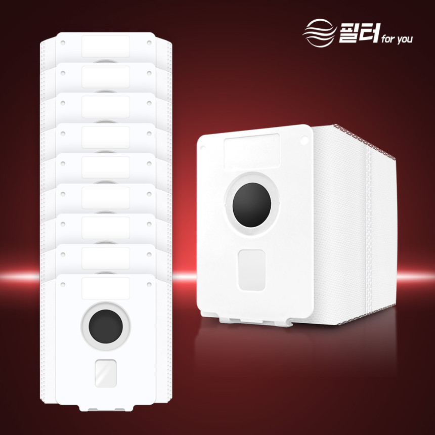 [호환] 엘지 LG 코드제로 먼지봉투 A9 A9S 올인원타워 오브제컬렉션 2SET 10EA 필터포유