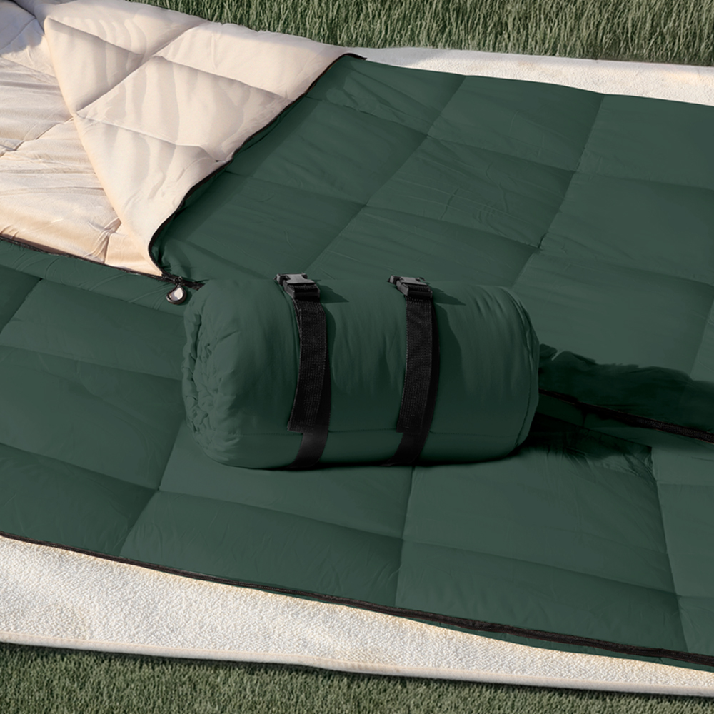로티캠프 침낭 동계 이불 캠핑 겨울 사계절 CSB2-2.2kg 포레스트그린