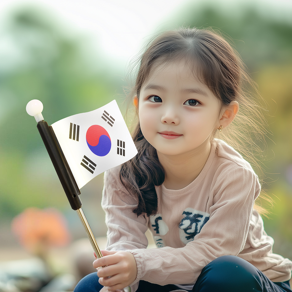 태양광 태극기 정원등 LED 태양열 조명등 야외 마당 경관 조명 잔디 수목 문주등 - 상세 이미지 4