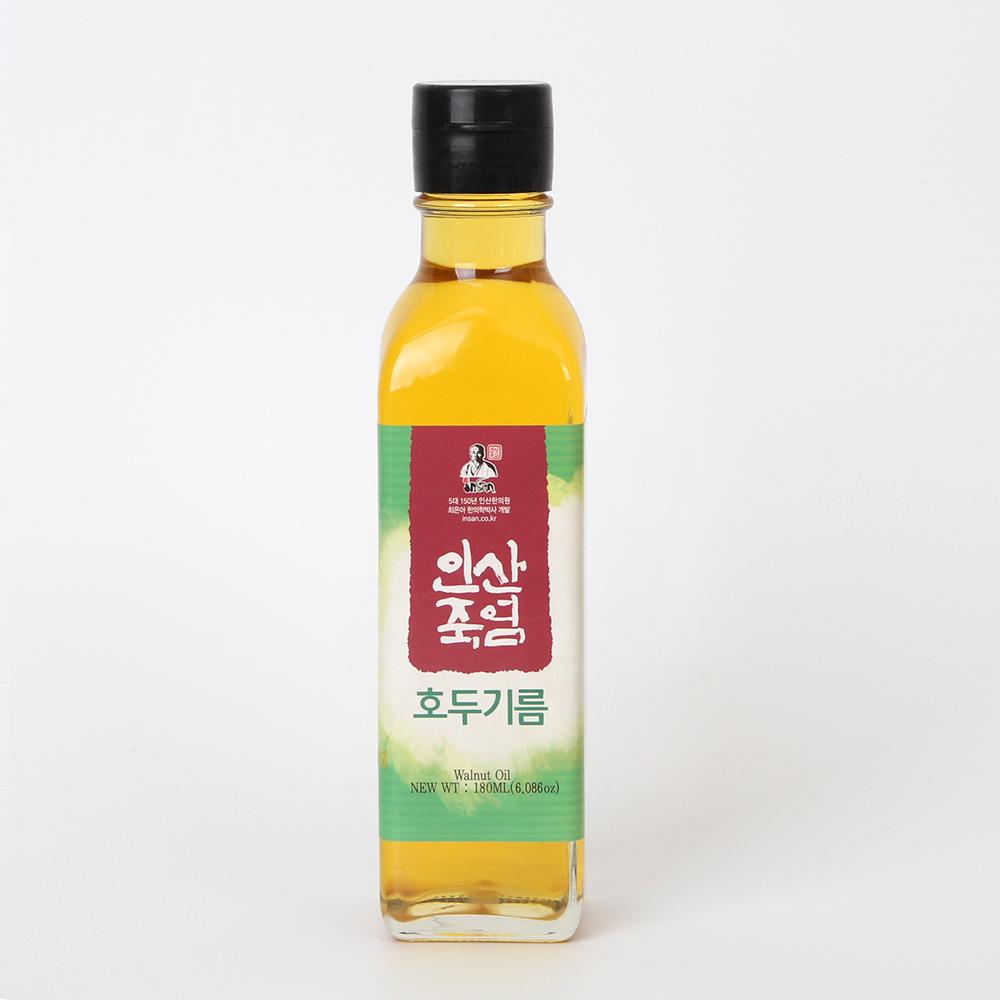 인산죽염 3회법제 호두기름 180ml - 상세 이미지 3