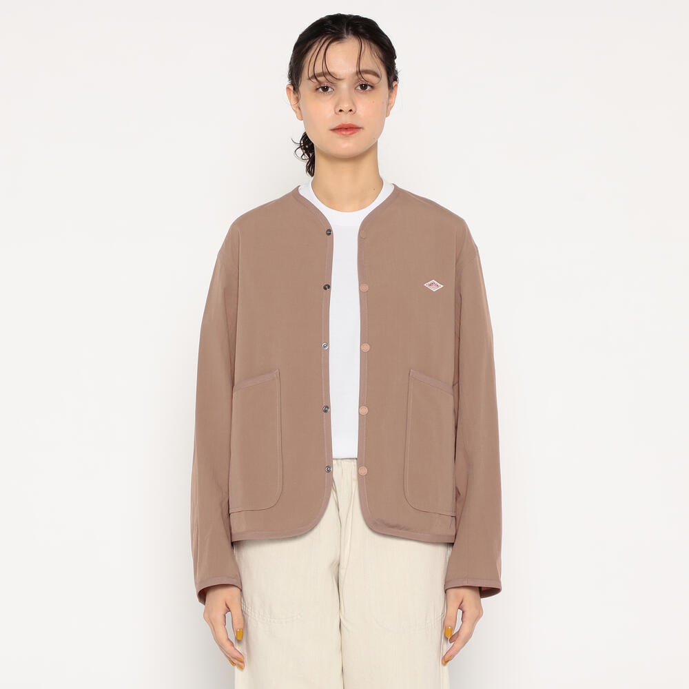 단톤 자켓 ORGANIC COTTON WASHER COLLARLESS DNB251L101-0031 남녀공용 간절기 아우터 자켓 - 상세 이미지 4