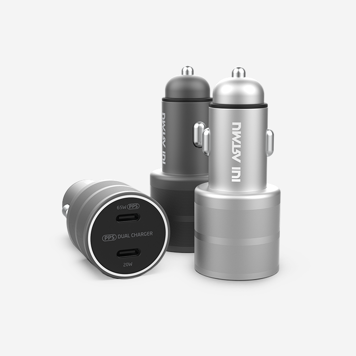 85W USB PD PPS 듀얼 차량용 초고속충전기 CP420 - 상품 이미지