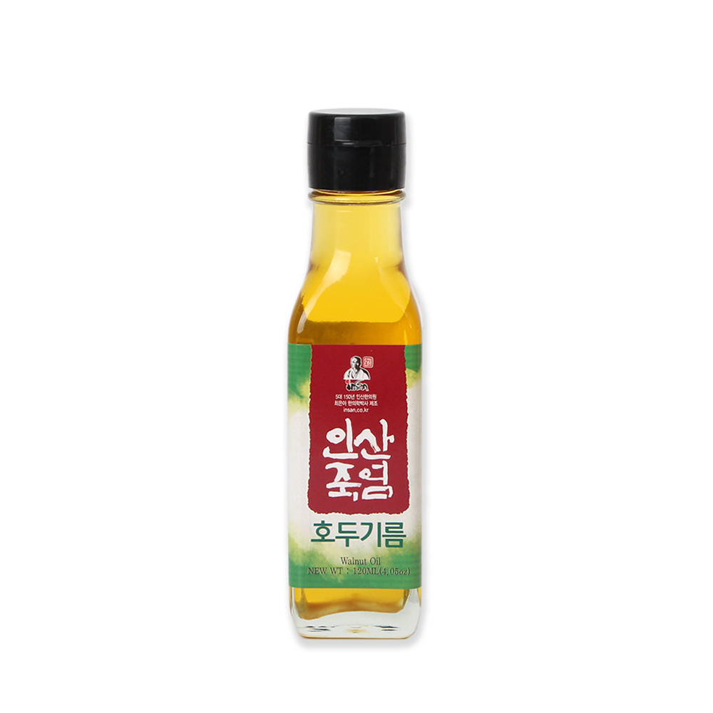 인산죽염 3회법제 호두기름 120ml - 상품 이미지