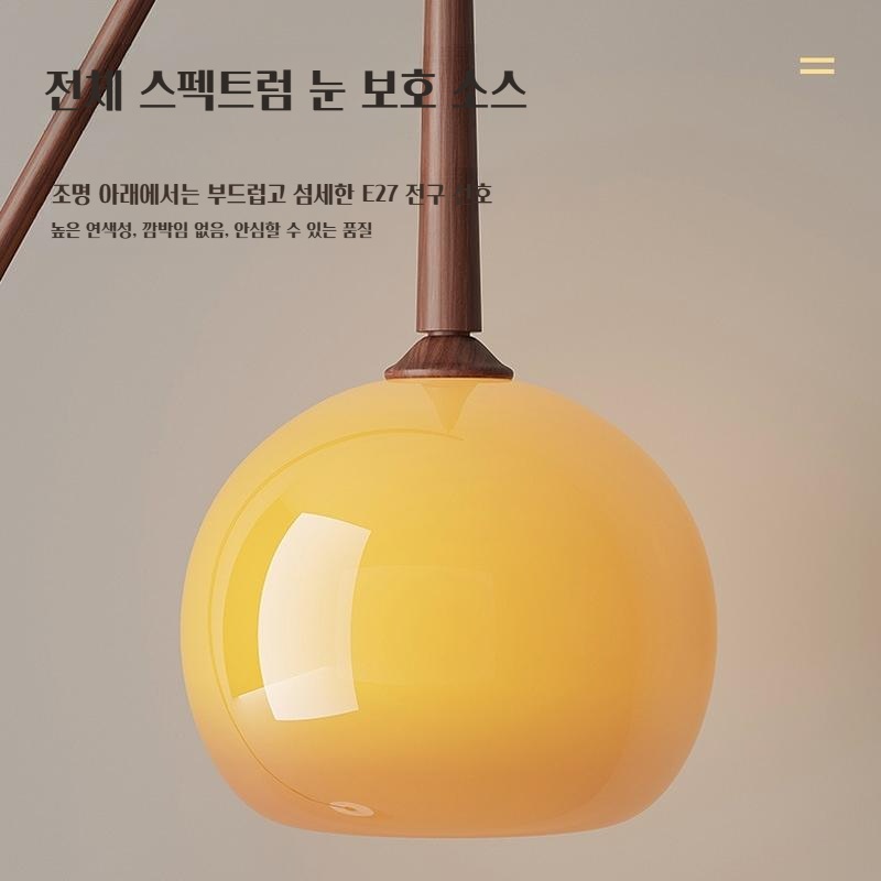 럭셔리 장스탠드 플로어 램프 프랑스 스타일 침실 스탠드 - 상세 이미지 4