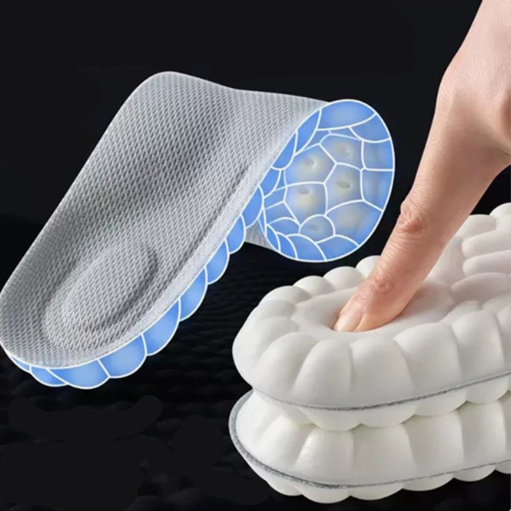 1+1 평발깔창 쿠션 신발 운동화 아치 족저근막 군화 구름 안전화 인솔 젤리 깔창 - 상품 이미지