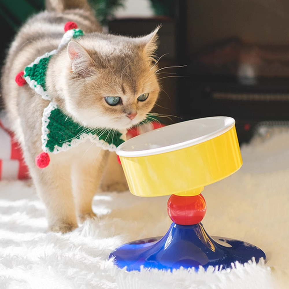 컬러팝 강아지밥그릇 고양이물그릇 높이조절 개밥그릇 대형견 수반 애견식기