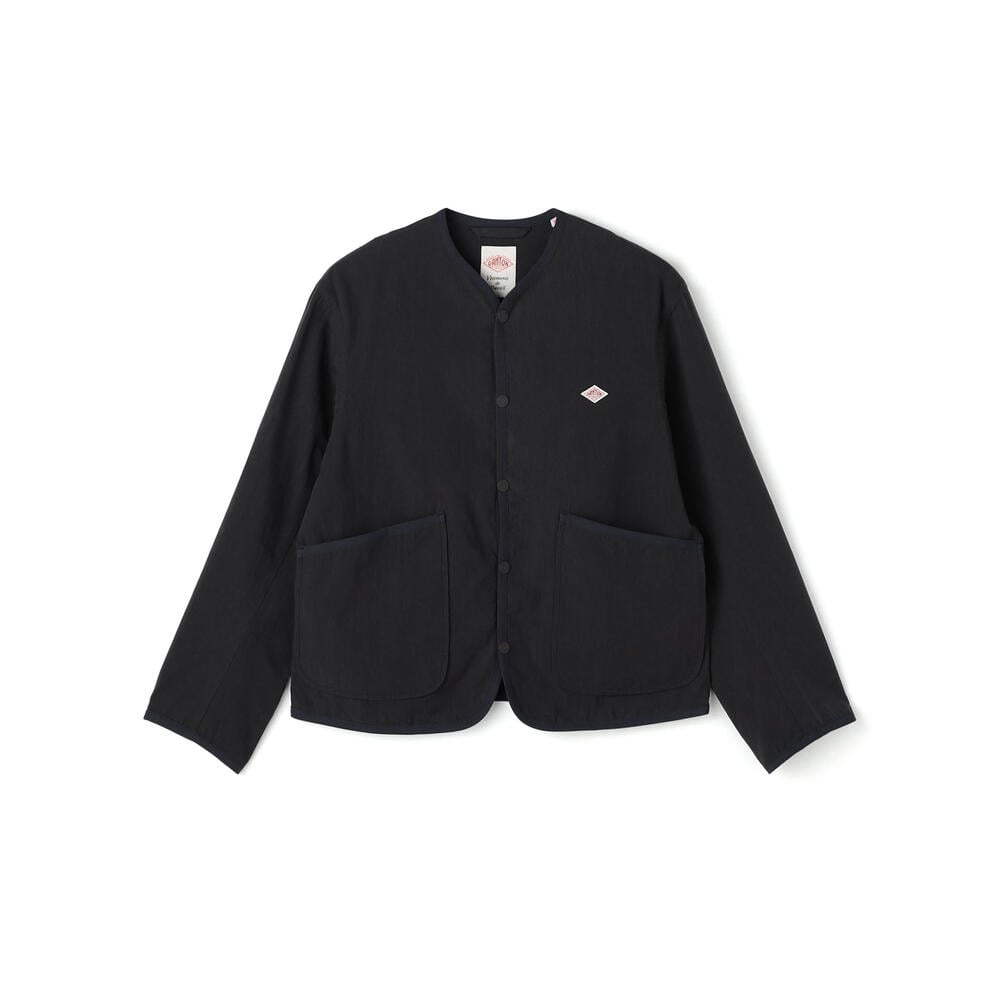 단톤 자켓 ORGANIC COTTON WASHER COLLARLESS DNB251L101-0031 남녀공용 간절기 아우터 자켓 - 상세 이미지 2