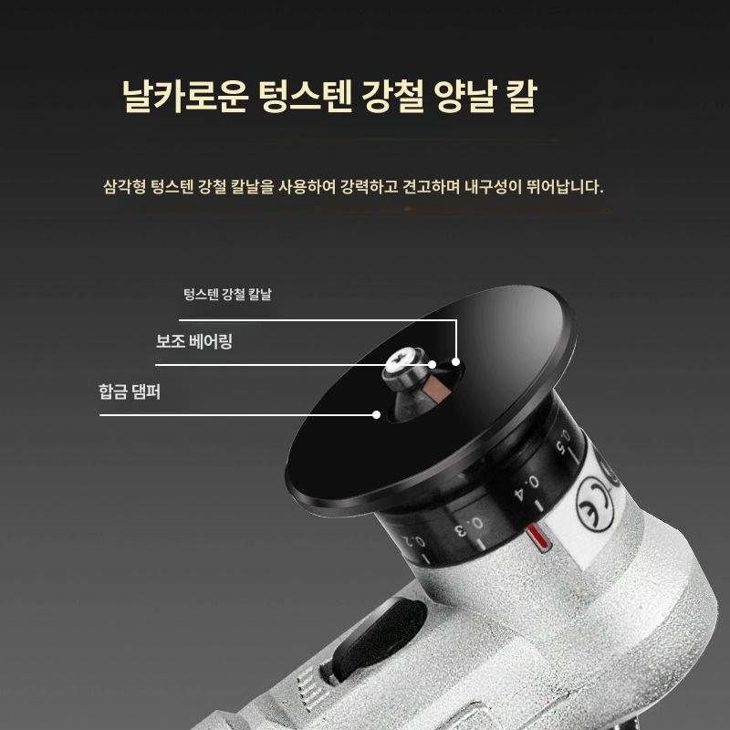 공압 모따기기계 코너 복합 각도 파이프 대리석 원형 도구 R1.5 라운드 코너 목판 엣지 밴드 - 상세 이미지 4