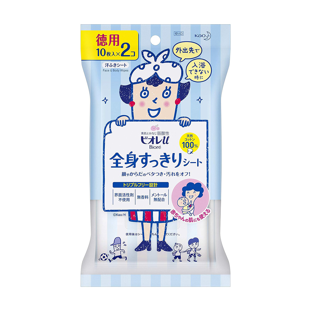 비오레U 전신 슷키리 시트 10매입 2개포함