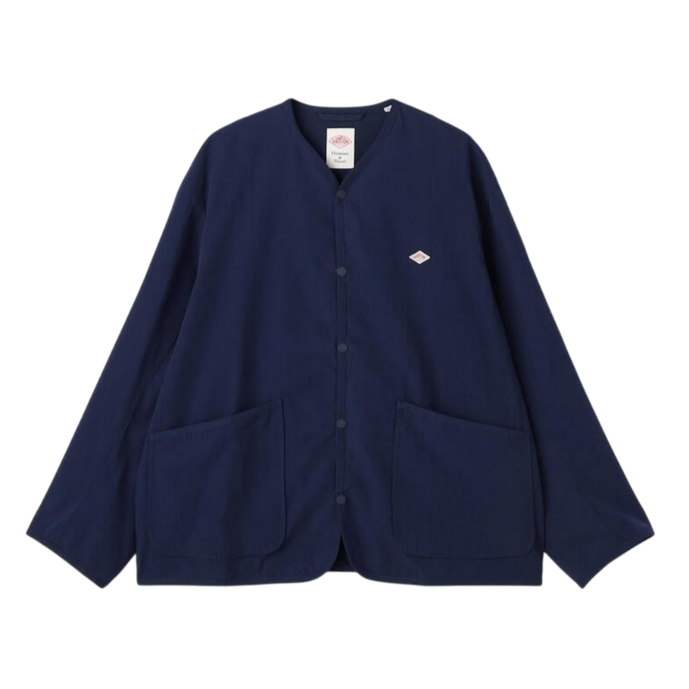 단톤 자켓 OORGANIC COTTON WASHER COLLARLESS DNB251M101-0022 남녀공용 간절기 아우터 자켓 - 메인 이미지