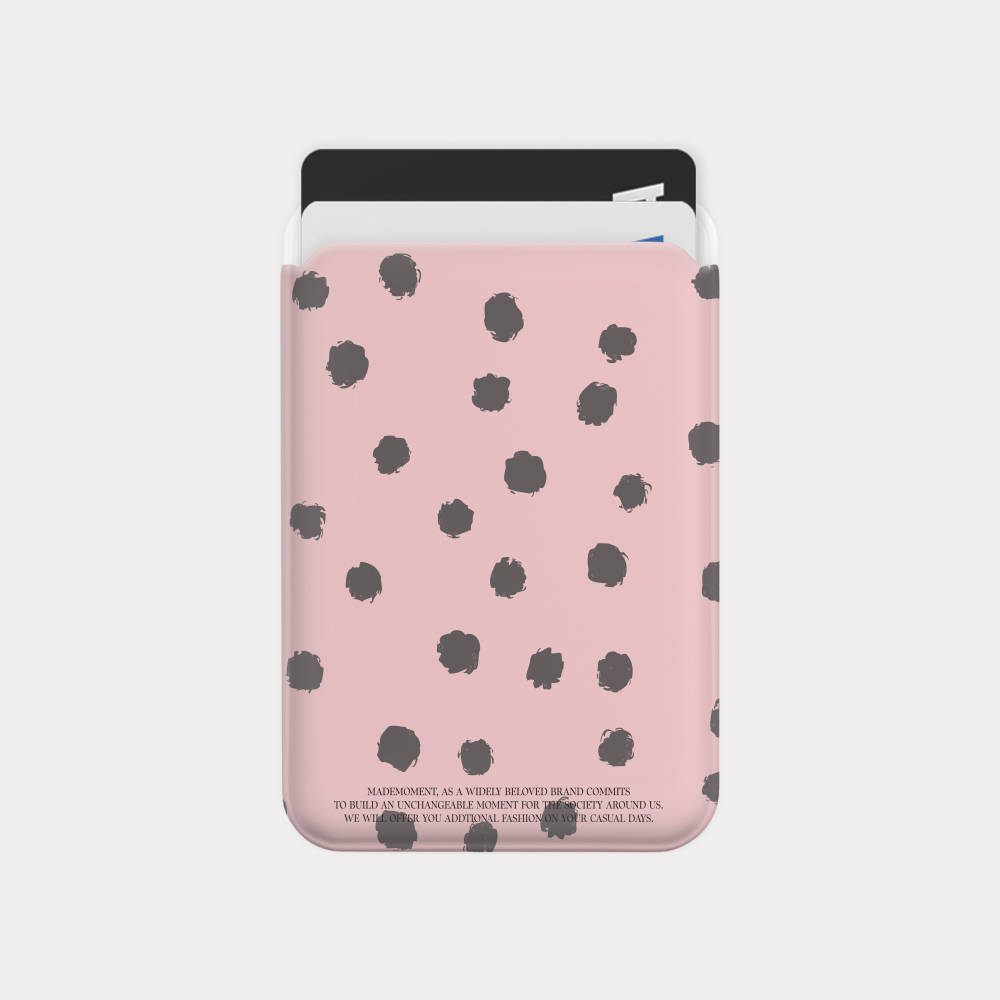 polka dot pattern 디자인 [맥세이프 카드슬롯] - 상품 이미지