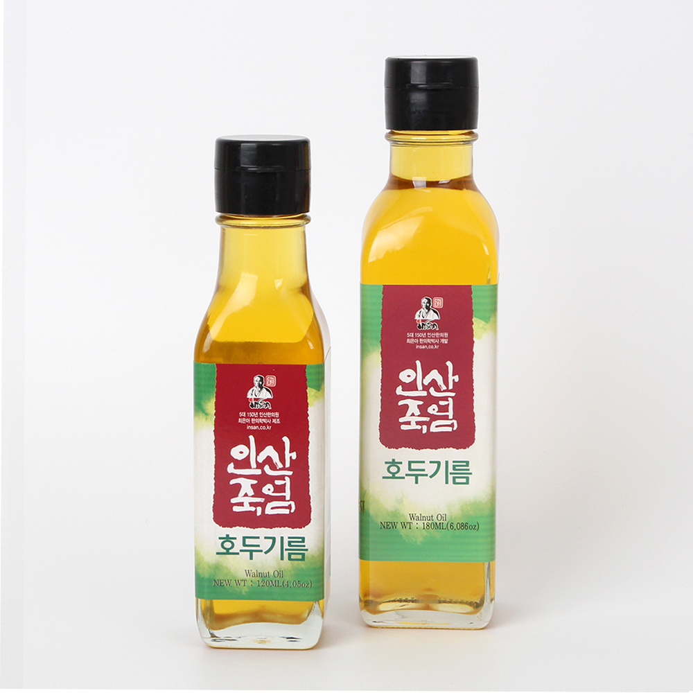 인산죽염 3회법제 호두기름 120ml 이미지 7