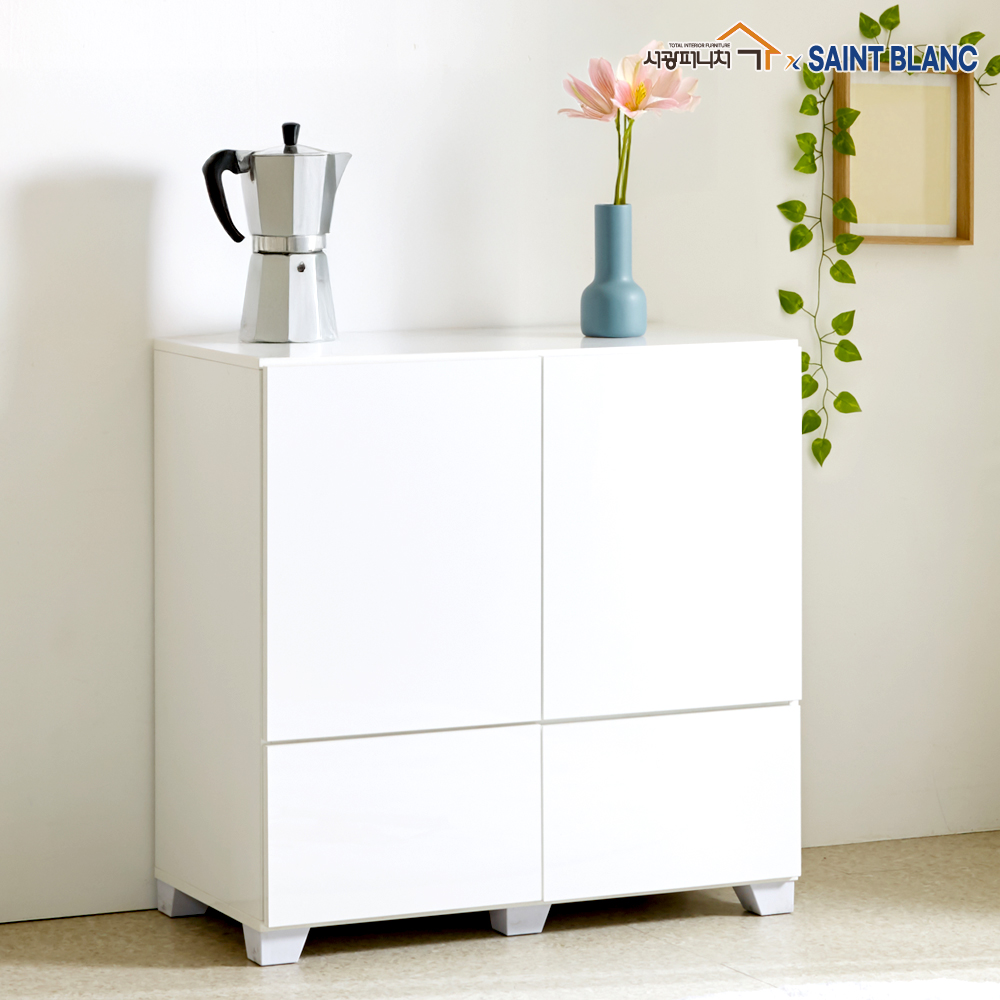 SK1059 좁은 주방 베란다 다용도 수납선반 800 HI - 메인 이미지