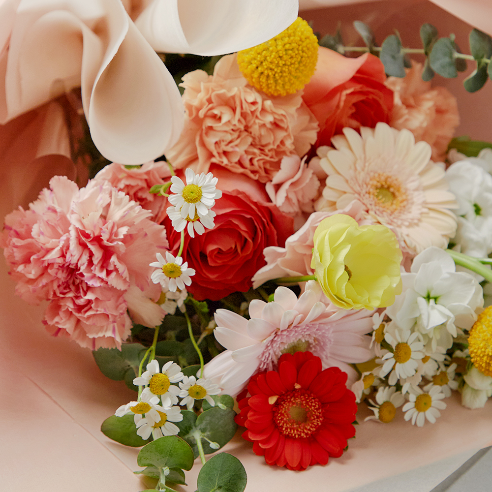 인디핑크 카네이션 꽃다발 생화 꽃바구니 발렌타인데이 기념일 프로포즈 꽃배달 꽃배송서비스