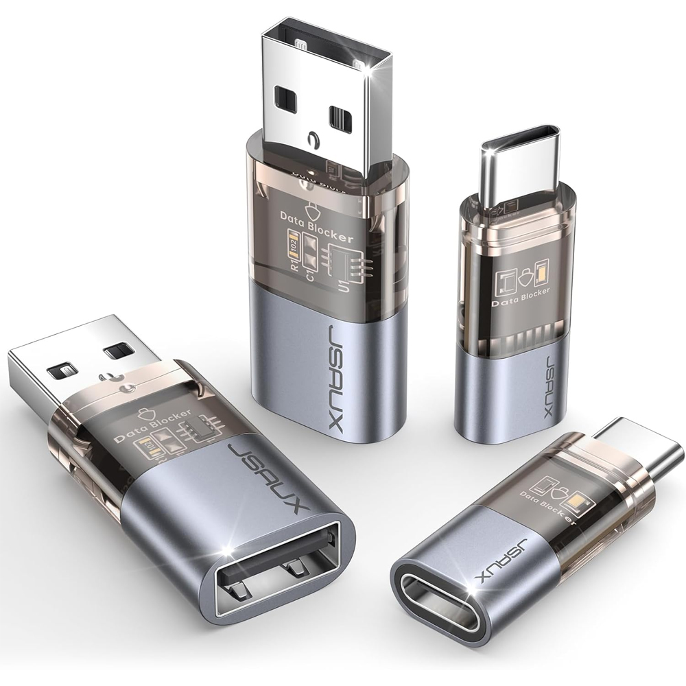 C타입 젠더 CtoC USB 해킹방지젠더 4팩세트 JSAUX - 상품 이미지
