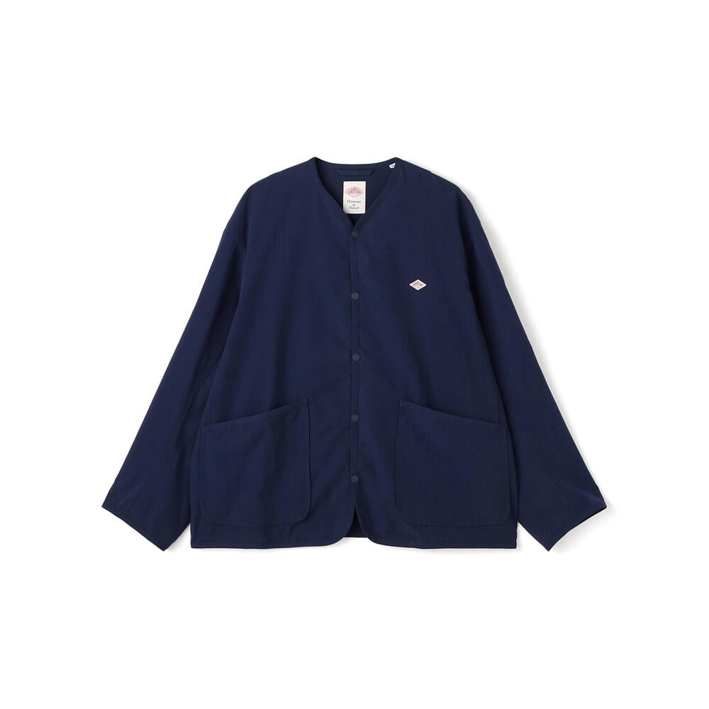단톤 자켓 OORGANIC COTTON WASHER COLLARLESS DNB251M101-0022 남녀공용 간절기 아우터 자켓 - 상세 이미지 4