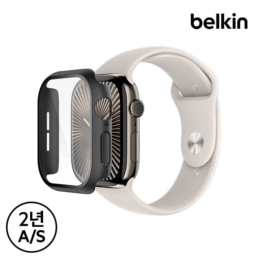 애플워치 46mm 강화유리필름 범퍼케이스 벨킨