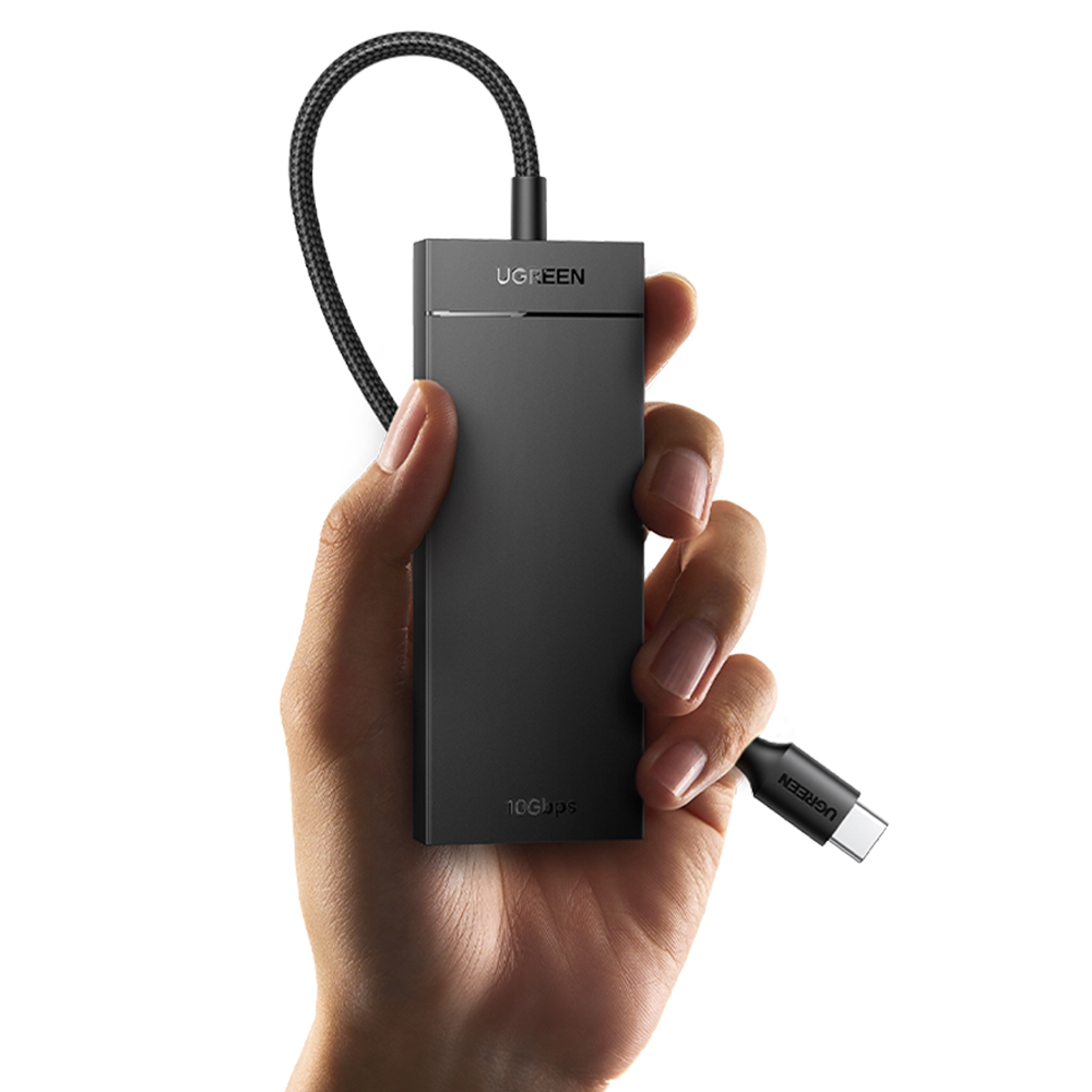 유그린 USB3.2 Gen2 10Gbps C타입 2C 2A 멀티 허브 CM806 - 상세 이미지 3