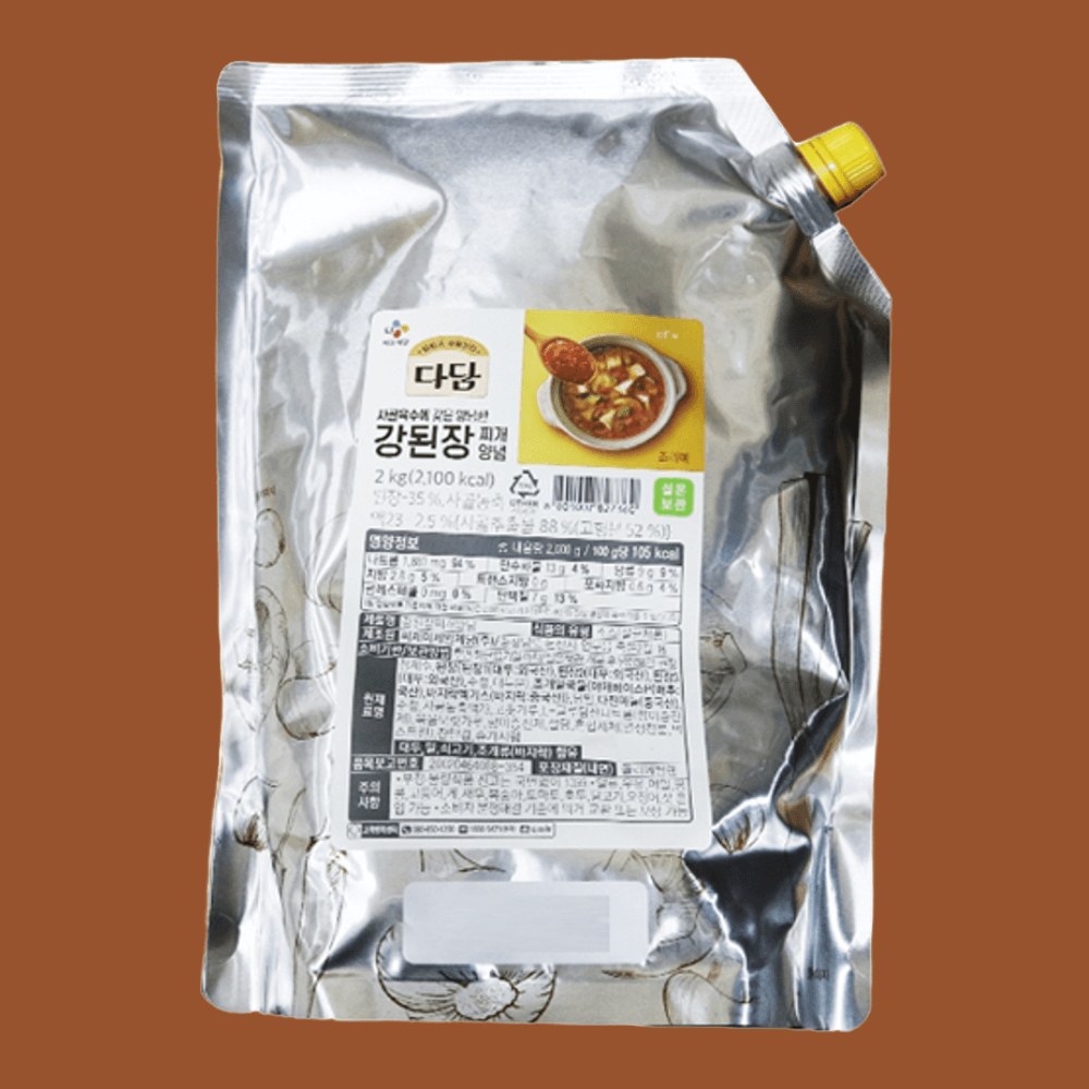 백설 다담 강된장 찌개양념 : 쇼핑먹거리