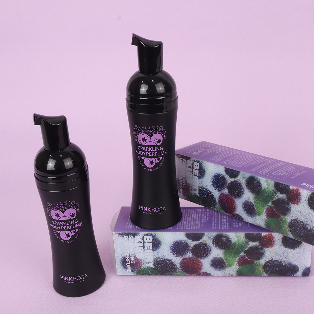 핑크로사 스파클링 바디퍼퓸 3종 버블 바디 에센스 베리키스, 141ml, 1개 이미지 6