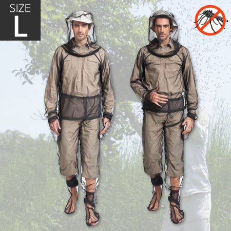 라이트웨잇 방충복 세트L / 낚시 벌초 양봉 해충
