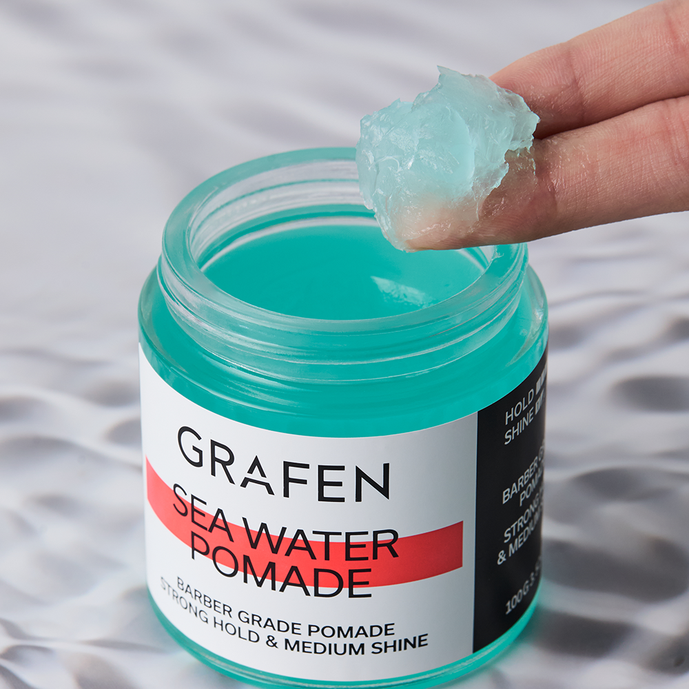 그라펜 세정력좋은 수성포마드왁스 제주해수포마드 100g, 1개