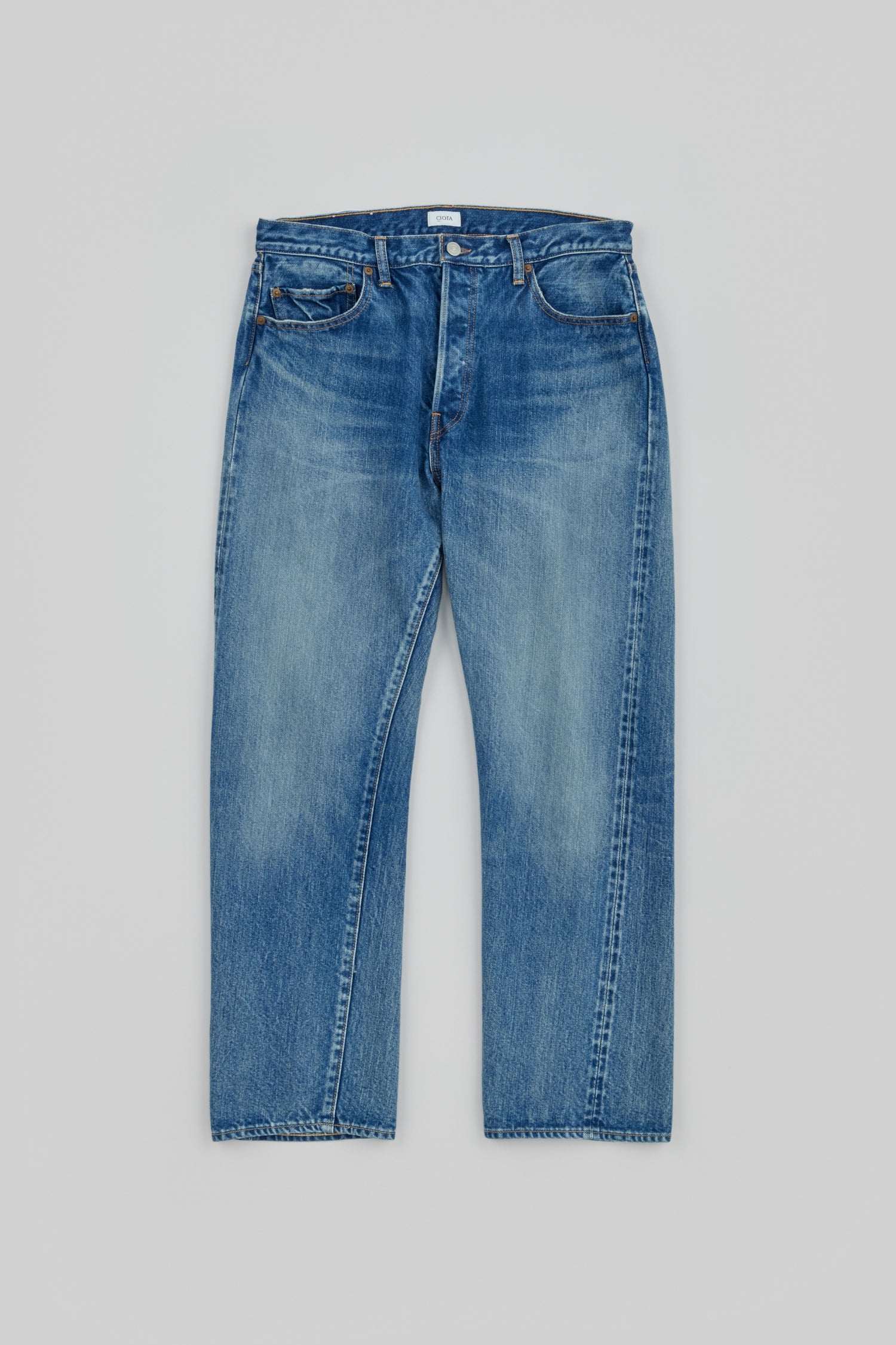 시오타 청바지 New Straight 5 Pocket Pants 25SS - 상세 이미지 4